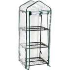 Mini Greenhouse with Space-Saving, 51 cm W x 45 cm D x 130 cm - product gallery image 2
