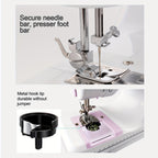 Mini Sewing Machine with Portable Double Thread Two Speed Battery - product gallery image 9