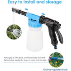 ml Foam Snow Gun Foam Snow Gun Car Wash with 1000ml, 2 in, plastic - product gallery image 4