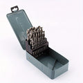 Mm M35 Cobalt Drill Bit Set with 13Mm, Stainless Steel, 25pcs - Metal option