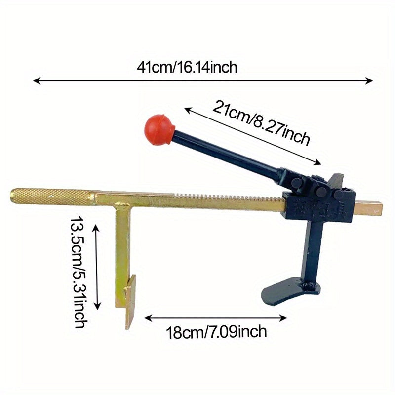 Mm Manual Tire Changer for Home Garage with Wheels, 410mm, Steel Bead Breaker - product gallery image 2