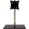 Monitor Stand 13, 27 Inch Monitor Arm with Freestanding, Stainless Steel