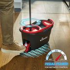 Mop and Floor Cleaner with Machine-Washable, Telescopic Handle - product gallery image 3