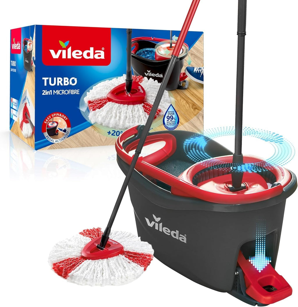 Mop and Floor Cleaner with Machine-Washable, Telescopic Handle - product gallery image 6