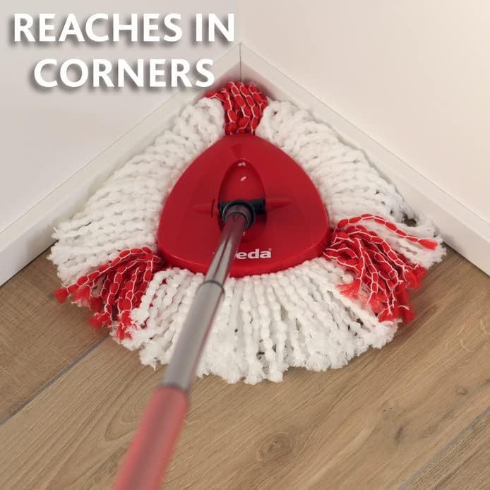 Mop and Floor Cleaner with Machine-Washable, Telescopic Handle - product gallery image 7