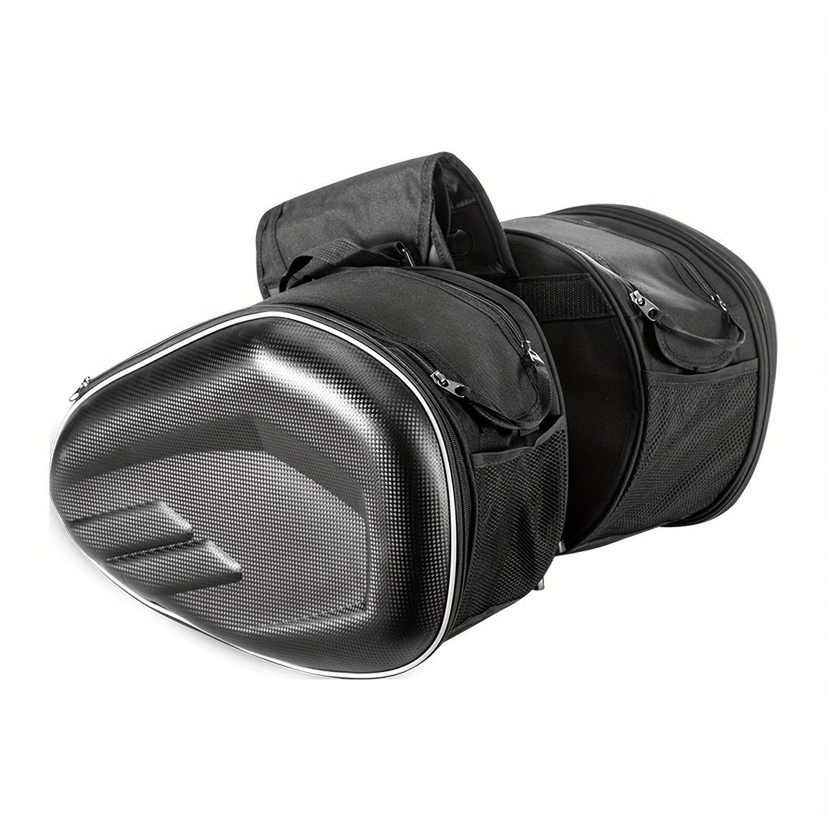 Motorcycle Saddle Bag 36-58L Universal with 36-58L Panniers Side Bags Luggage Cover