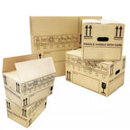 Moving Boxe with Large Printed House Removal Cardboard Boxes - product gallery image 7