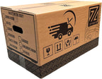 Moving & Removal Boxe with Large Strong Cardboard Boxes 52x30x30cm Double - product gallery image 10
