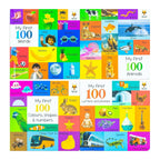 My First 100 Box set 4 books set (My first words, Animals, Colours shapes numbers - product gallery image 6