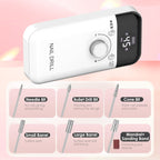 Nail Drill with Acrylic, 50pcs, One set (50PCS nail removal pads included) - product gallery image 8
