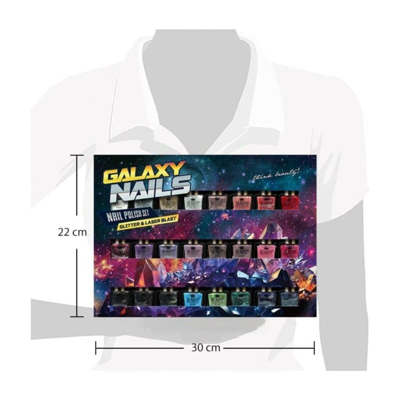 Nail Polish Set with 24 pcs, Glitter Quick-Dry Shimmering Colours Art Women - product gallery image 4