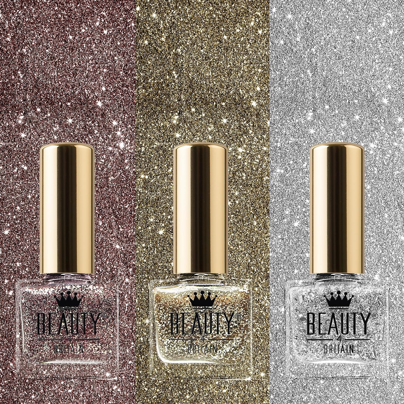 Nail Polish Set with 24 pcs, Glitter Quick-Dry Shimmering Colours Art Women - product gallery image 5