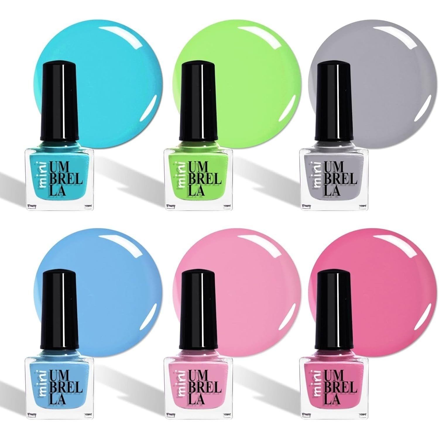 Nail Polish Set with 5ml, 24 pcs, Colours Glossy, Pastel, Glitter, Matte - product gallery image 2