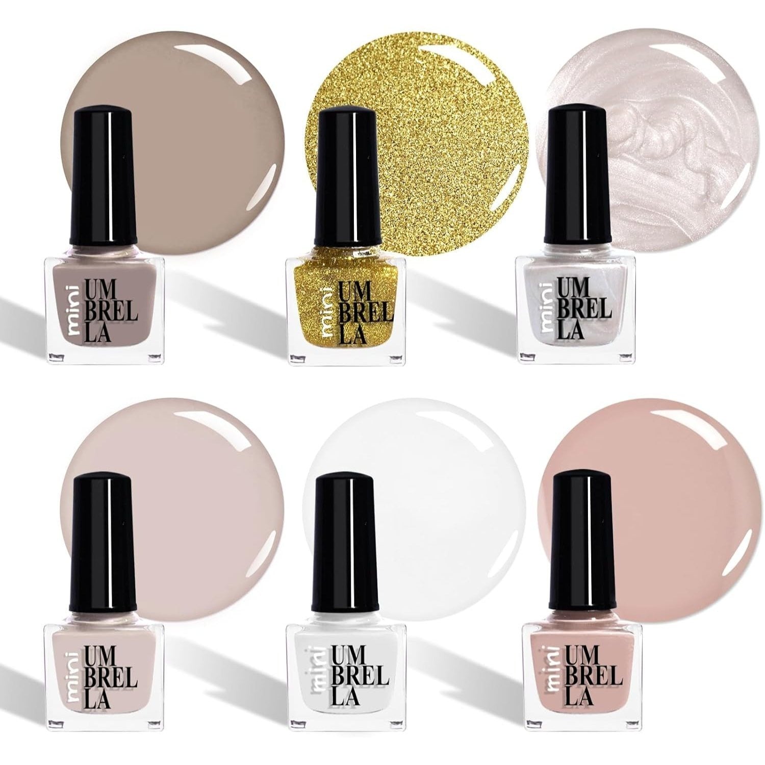 Nail Polish Set with 5ml, 24 pcs, Colours Glossy, Pastel, Glitter, Matte - product gallery image 3