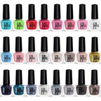 Nail Polish Set with 5ml, 24 pcs, Colours Glossy, Pastel, Glitter, Matte