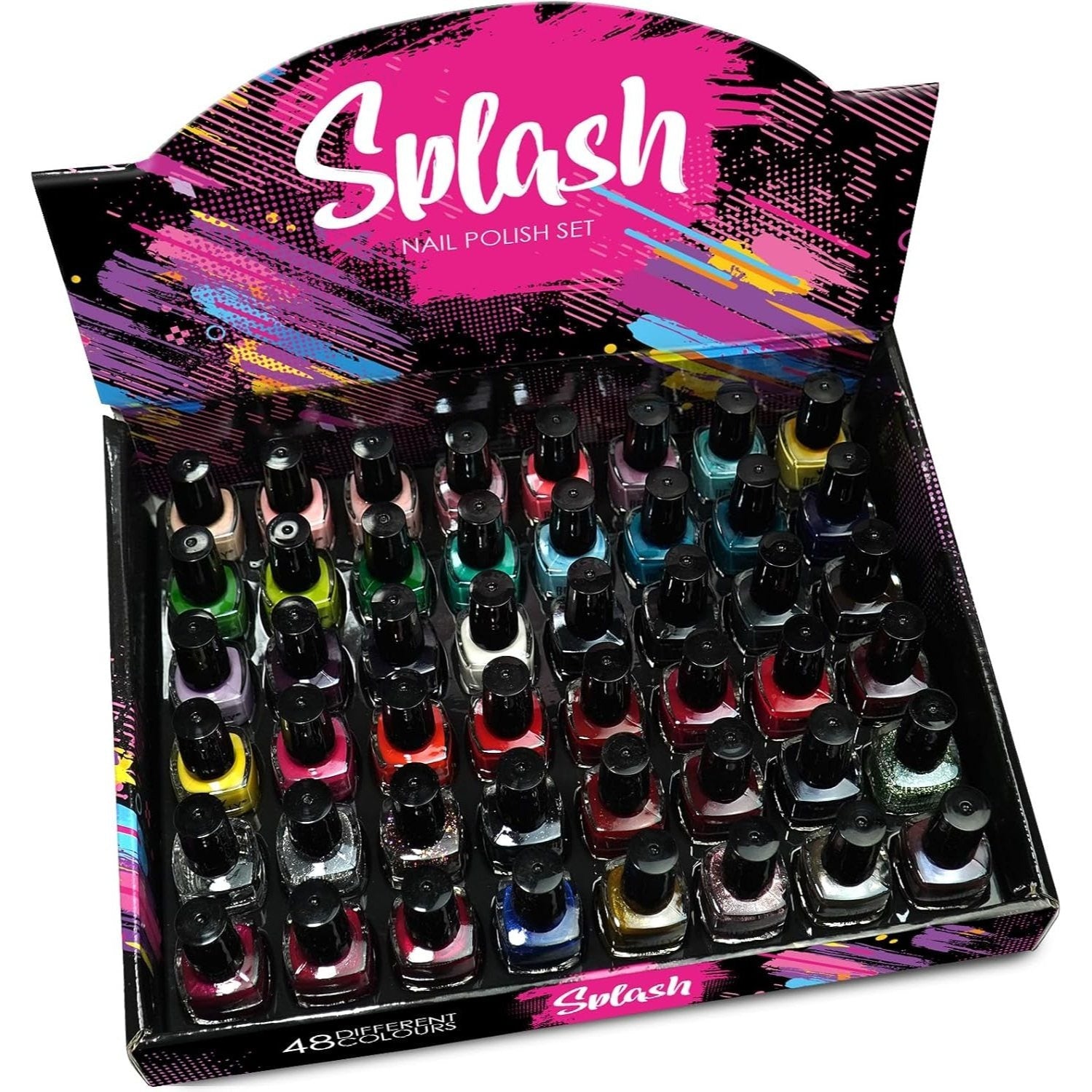 Nail Polish Set with Lockable, 5ml, 48 pcs, Display Box Complete 48-Colour Collection - product gallery image 2
