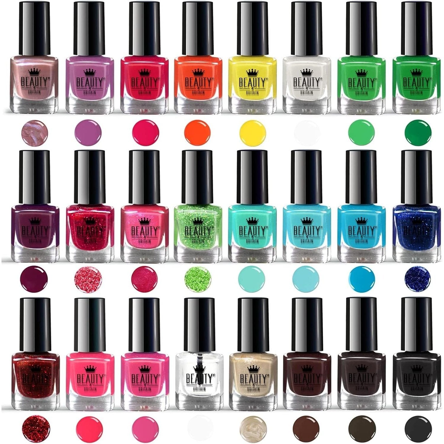 Nail Polish Set with Lockable, 5ml, 48 pcs, Display Box Complete 48-Colour Collection - product gallery image 4