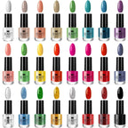 Nail Polish Set with Lockable, 5ml, Set B, Envie De Shades Vegan Cruelty-Free