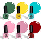 Nail Polish with 5ml, Set C, Colours Glossy, Pastel, Glitter, Matte - product gallery image 2