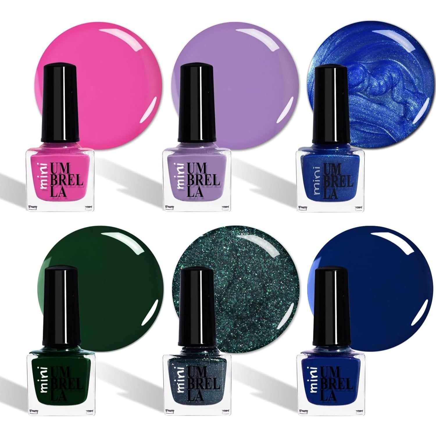 Nail Polish with 5ml, Set C, Colours Glossy, Pastel, Glitter, Matte - product gallery image 3