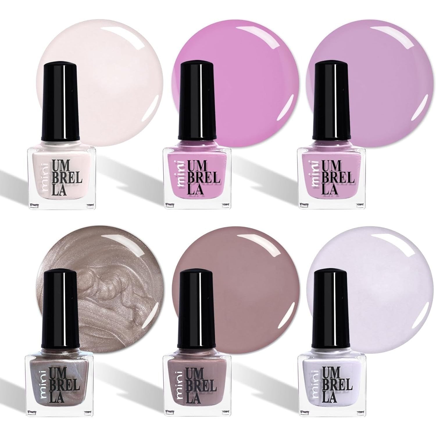 Nail Polish with 5ml, Set C, Colours Glossy, Pastel, Glitter, Matte - product gallery image 4
