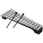Note Xylophone Glockenspiel Wooden Base 15-Note Aluminium Bars Mallets Percussion - product gallery image 3