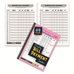 Notebook Monthly Bill Payment Tracker 48-Month Budget - product gallery image 5