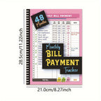Notebook Monthly Bill Payment Tracker 48-Month Budget - product gallery image 8