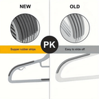 of Sturdy Plastic Hanger with Non-Slip, 60 Set for practical home use - product gallery image 7