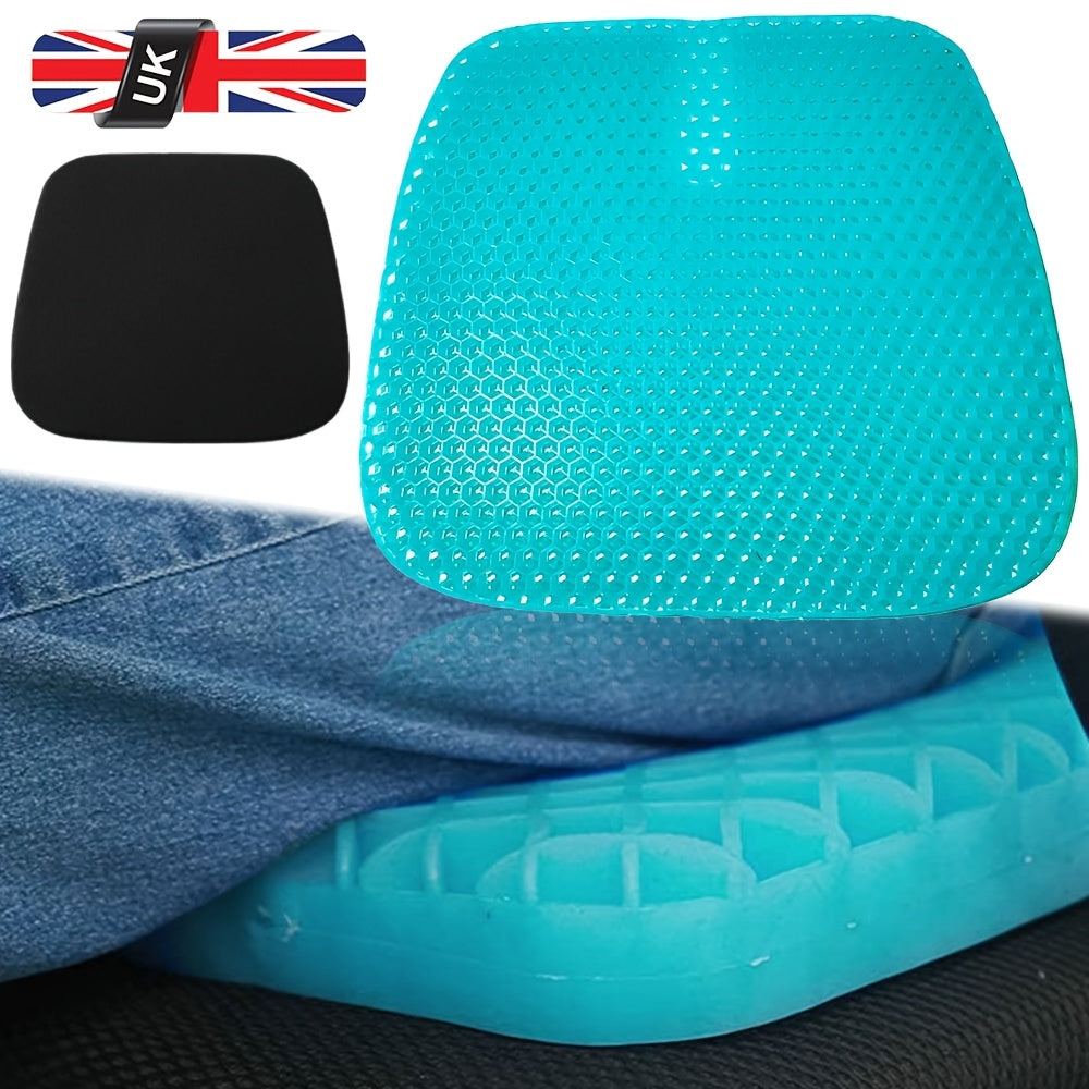 Office Chair with 43*41*6cm, Gel Seat Cushion, Honeycomb Design Double - 43*41*6cm option
