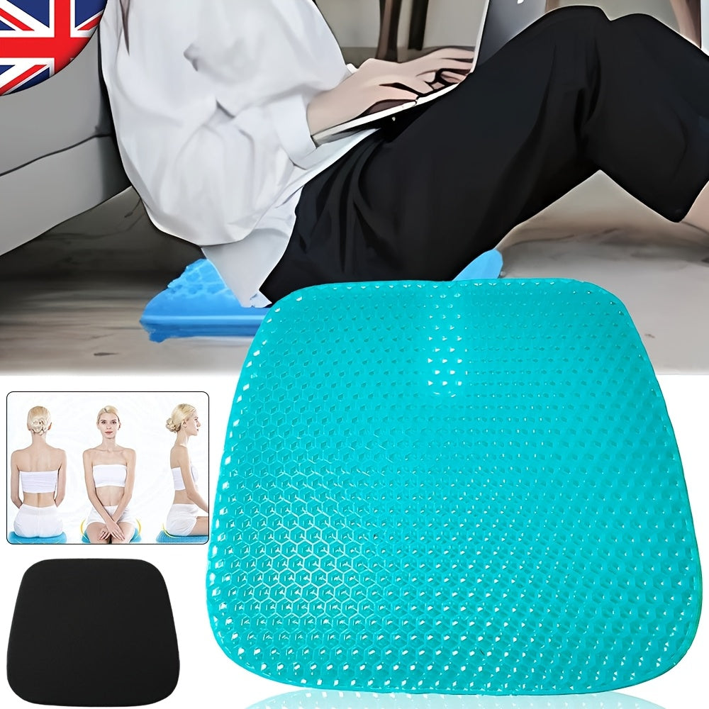 Office Chair with 43*41*6cm, Gel Seat Cushion, Honeycomb Design Double - product gallery image 3