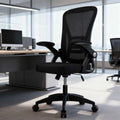 Office Chair with Adjustable Height, Lumbar Support - Black option