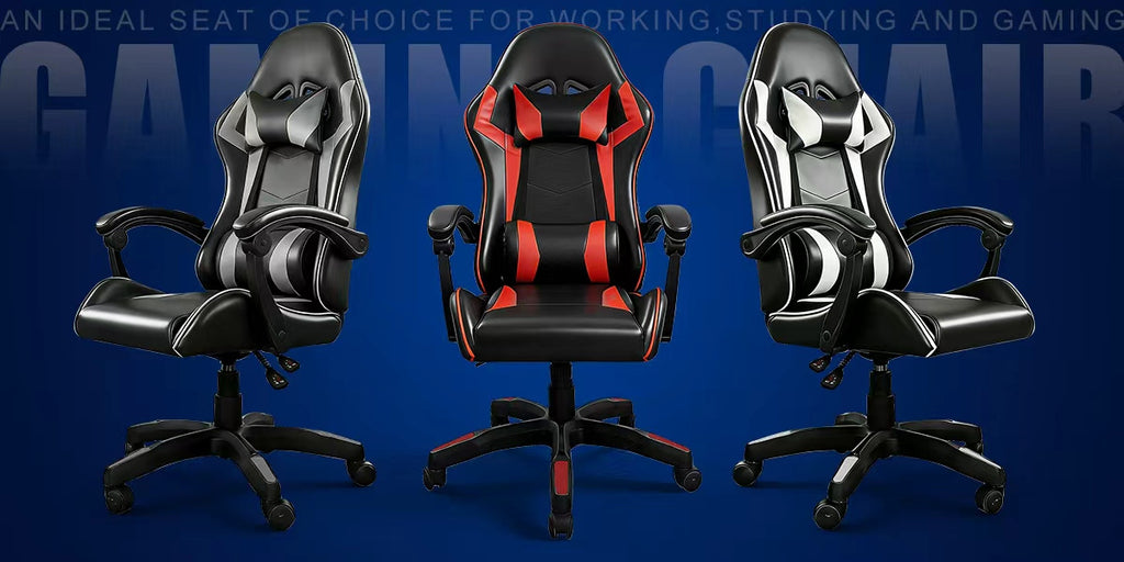 Office Chair with Adjustable Height, Lumbar Support, Wheels - product gallery image 13