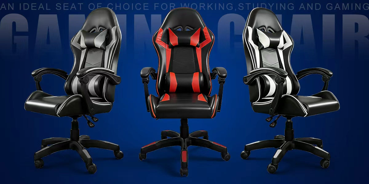 Office Chair with Adjustable Height, Lumbar Support, Wheels - product gallery image 13