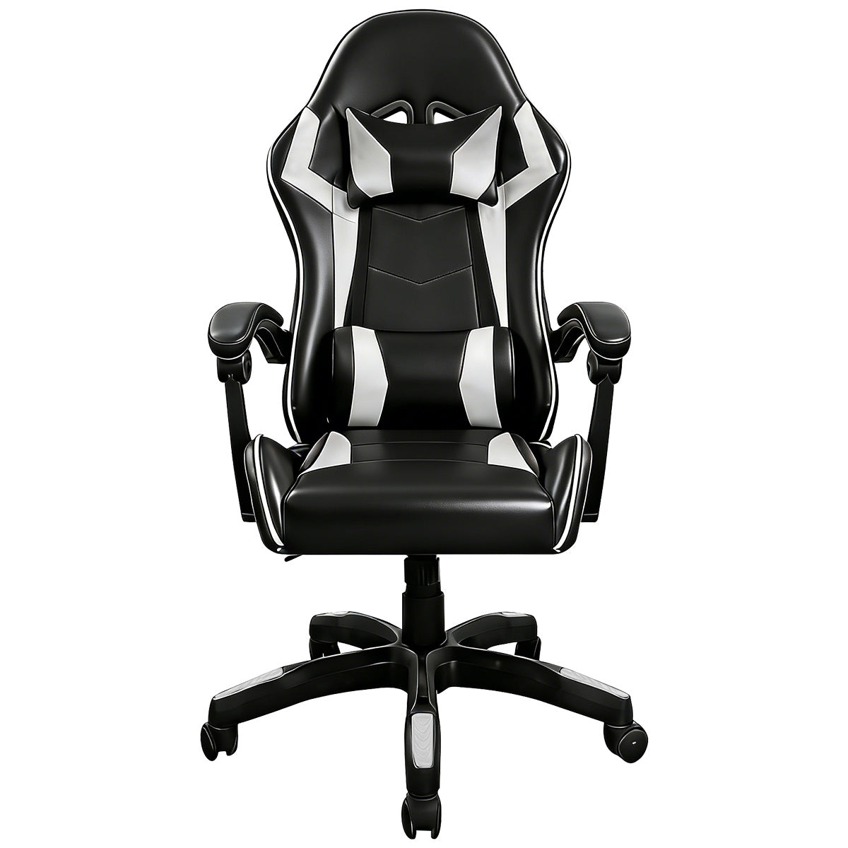 Office Chair with Adjustable Height, Lumbar Support, Wheels - product gallery image 4