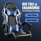 Office Chair with Adjustable Height, Lumbar Support, Wheels - product gallery image 7
