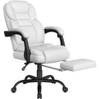 Office Chair with Adjustable Height, Pull-Out, Leather - product gallery image 6