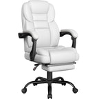 Office Chair with Adjustable Height, Pull-Out, Leather - product gallery image 8