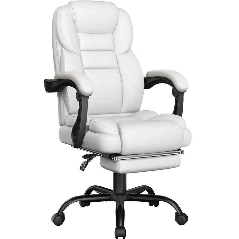 Office Chair with Adjustable Height, Pull-Out, Leather - product gallery image 8