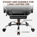 Office Chair with Adjustable Height, Pull-Out, Lockable - product gallery image 6