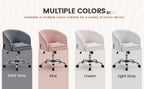 Office Chair with Adjustable Height, Wheels, Metal - product gallery image 11