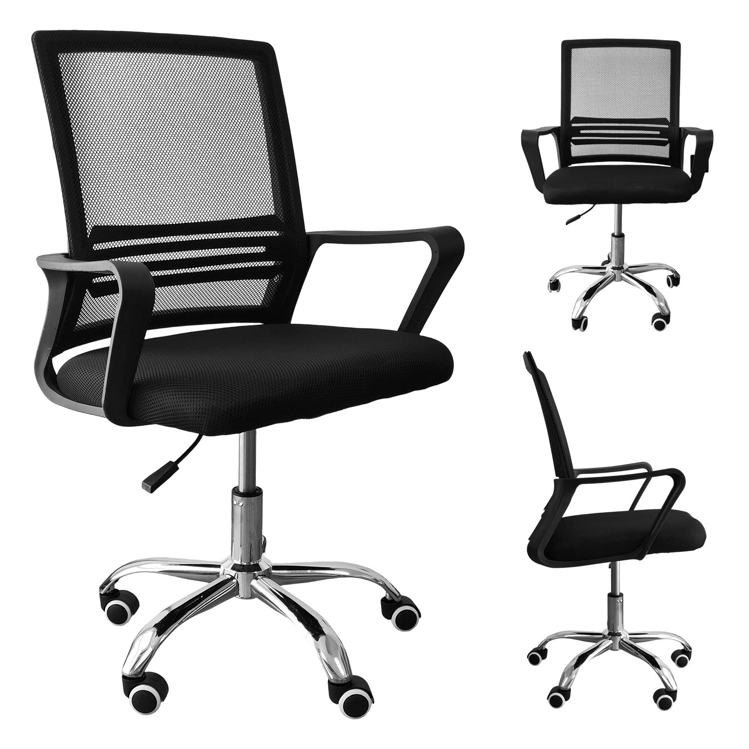 Office Chair with Ergonomic Mesh Adjustable Seat Height