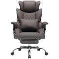 Office Chair with Lumbar Support, Easy Assembly, Big Tall Ergonomic Footrest Extra Wide