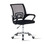 Office Chair with Lumbar Support, Wheels, 1 for home offices - product gallery image 3