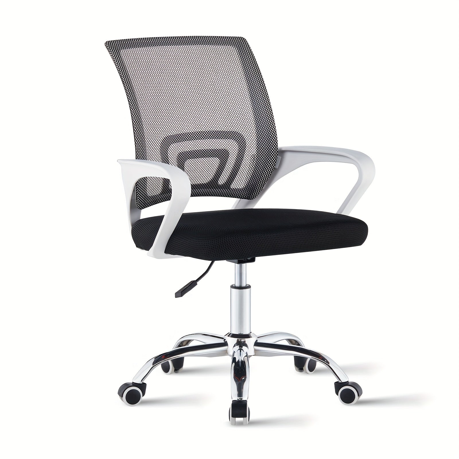 Office Chair with Lumbar Support, Wheels, 1 for home offices