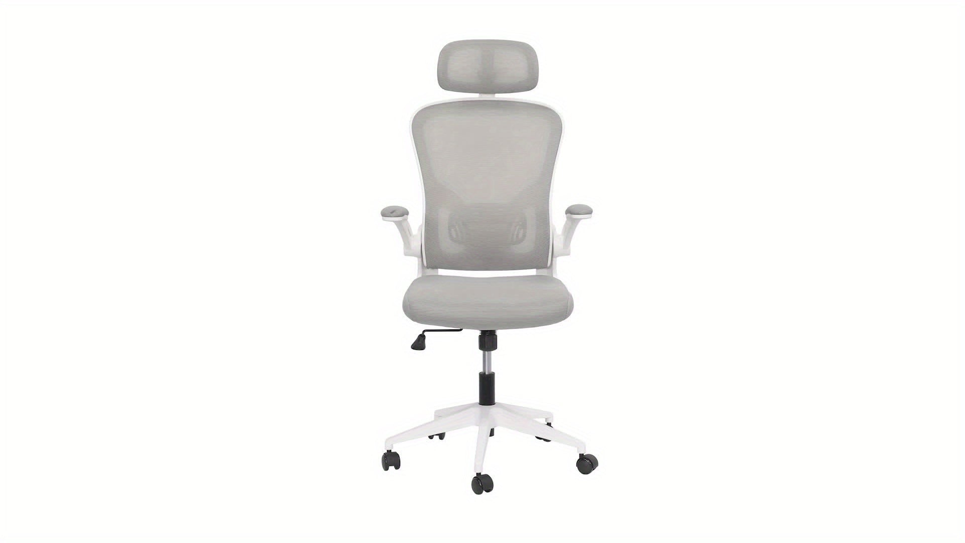 Office Chair with Lumbar Support, Wheels, Ergonomic Breathable Mesh Back, Adjustable - product gallery image 4