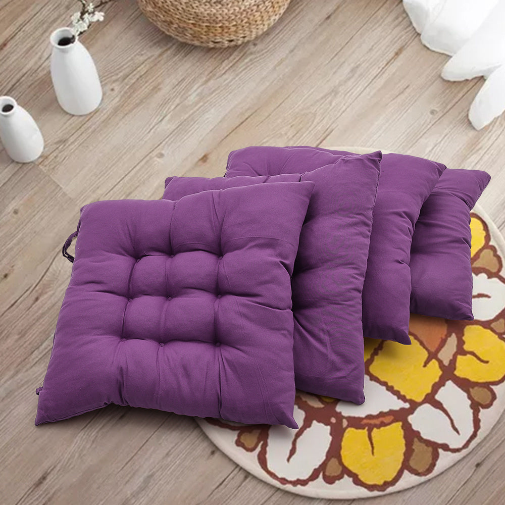 Office Chair with Machine-Washable, 4 Pack, 40*40*5cm
