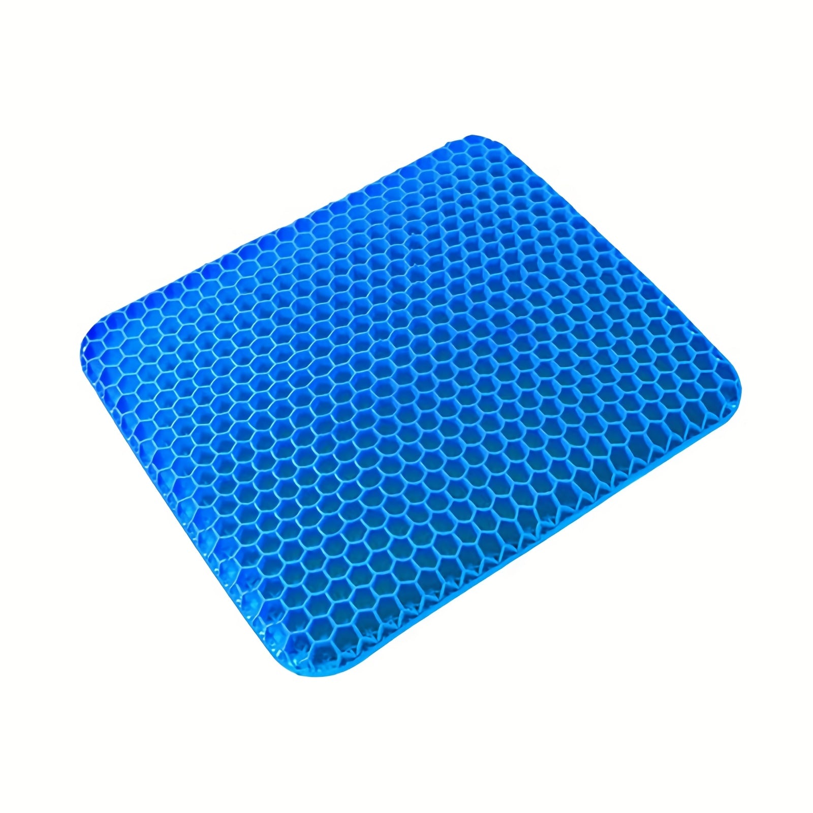 Office Chair with Non-Slip, Gel Seat Cushion Double Thick Honeycomb - Gel-Blue-11 option