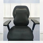 Office Chair with Non-Slip, Lumbar Support, Wheels - product gallery image 4