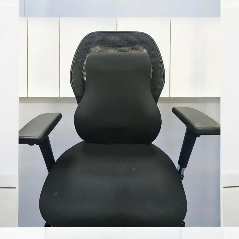 Office Chair with Non-Slip, Lumbar Support, Wheels - product gallery image 4